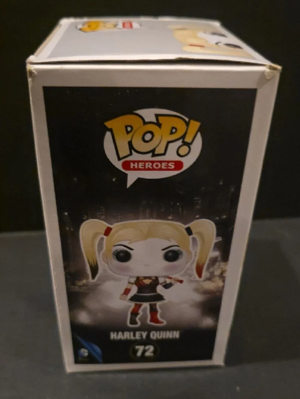 Funko Harley Quinn Pop! Vinyl Figure - Yellow with Red Tips - Picture 5 of 6